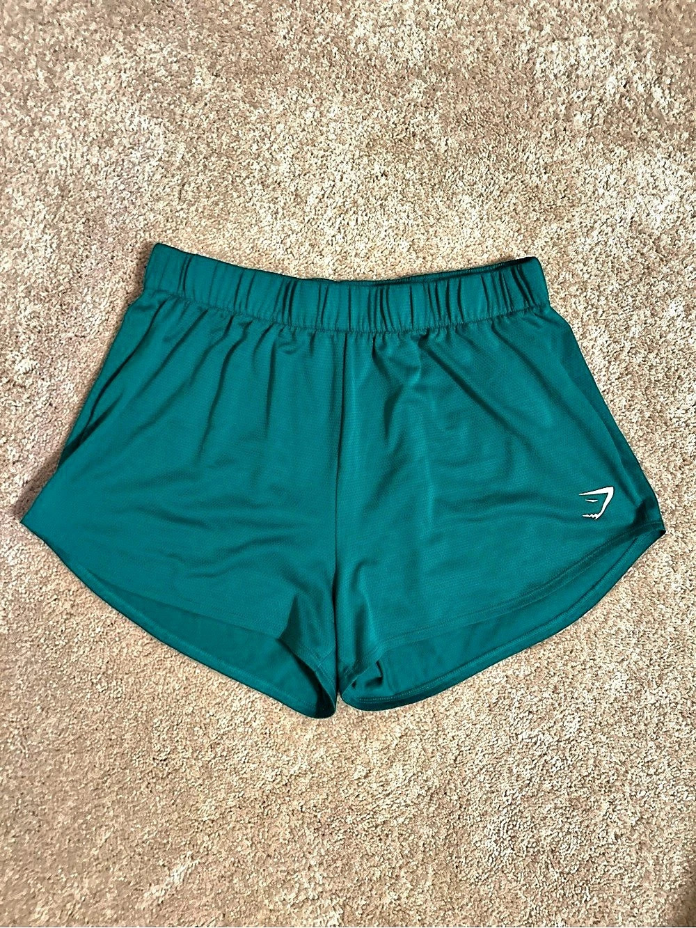 Gymshark Women'Small Athletic Shorts in Green Size Small Like New